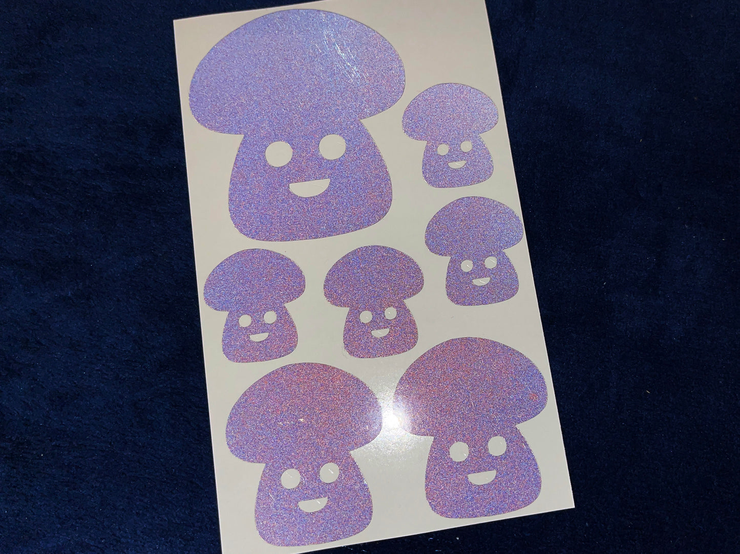 Valueviz Reflective Toadstool (Assorted) Stickers