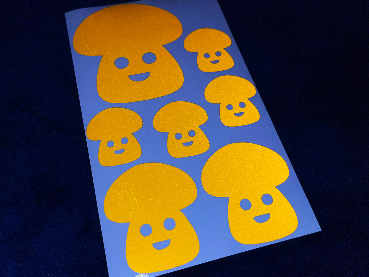Valueviz Reflective Toadstool (Assorted) Stickers