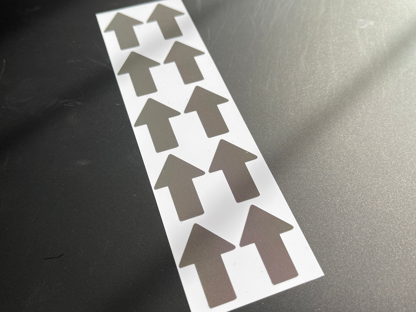 Arrow (Medium) Reflective Rainbow Bright Bike Stickers