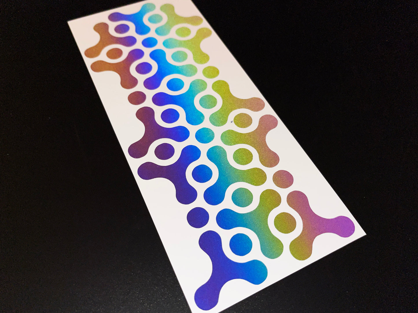 Props (Small) Reflective Rainbow Bright Bike Stickers