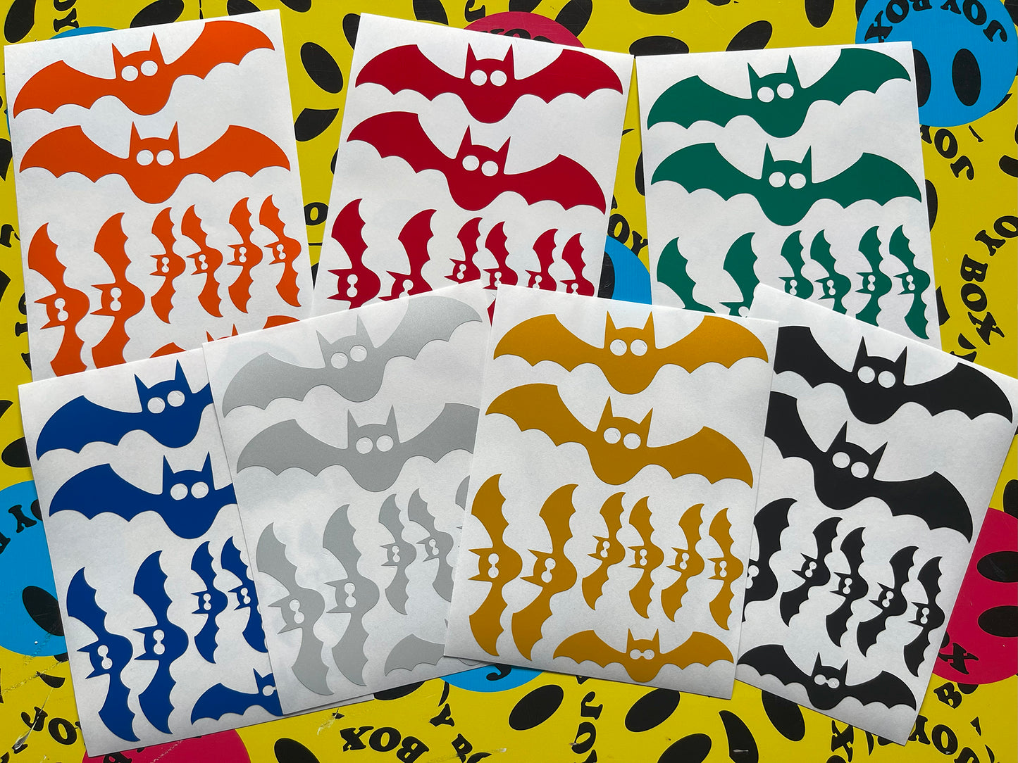 Valueviz Reflective Bats (Extra Large) Stickers