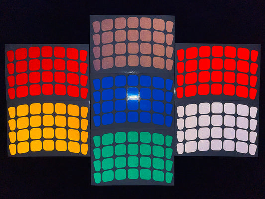 Valueviz Reflective Blob Wheel Rim Stickers