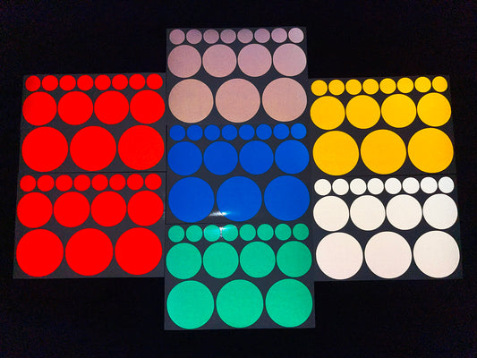 Valueviz Reflective Circle (Assortment) Stickers