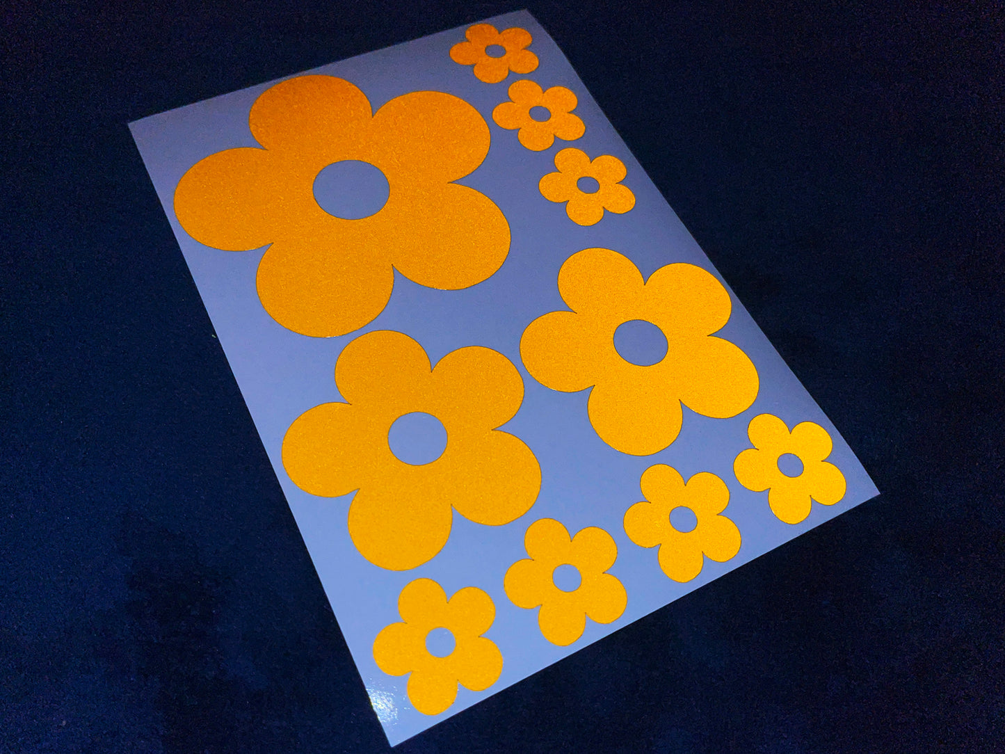 Valueviz Reflective Flower (Assorted) Stickers