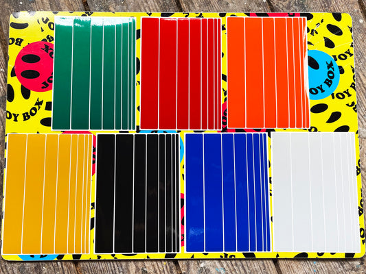 Valueviz Reflective Gradient Strips Stickers