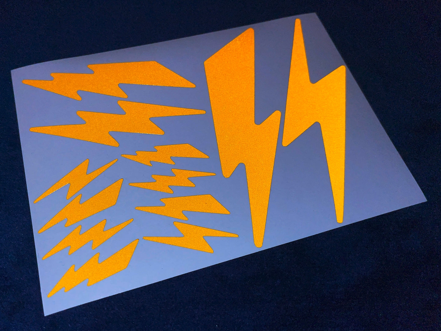 Valueviz Reflective Lightning Bolt (Assorted) Stickers