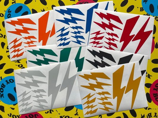Valueviz Reflective Lightning Bolt (Assorted) Stickers