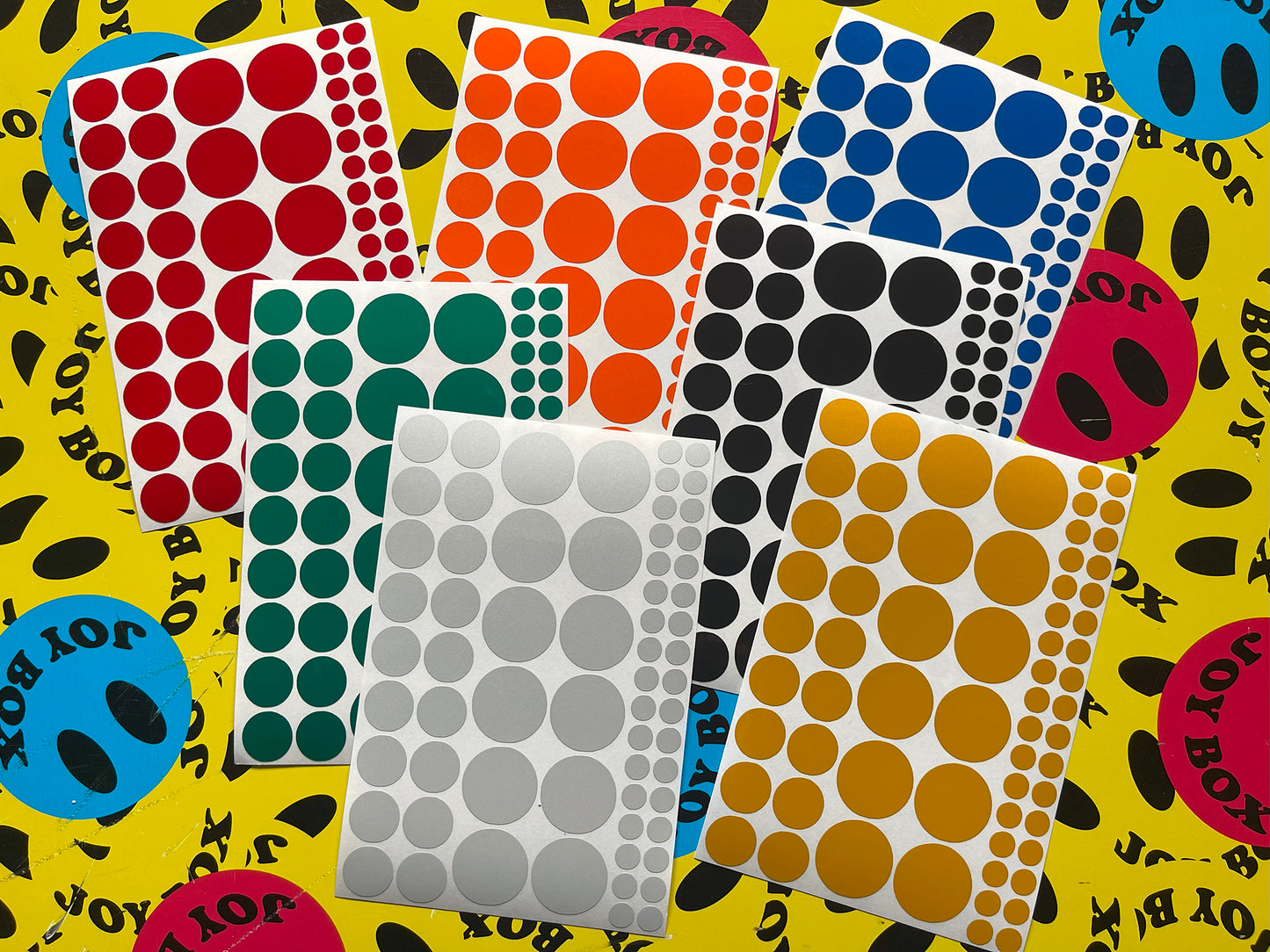 Valueviz Reflective Polka Dot (Assorted) Stickers