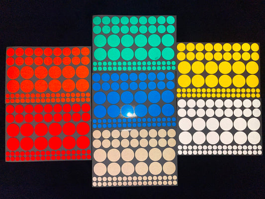 Valueviz Reflective Polka Dot (Assorted) Stickers