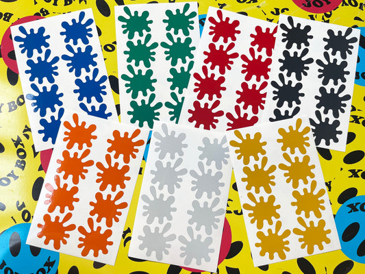 Valueviz Reflective Splat Splash (Medium) Stickers