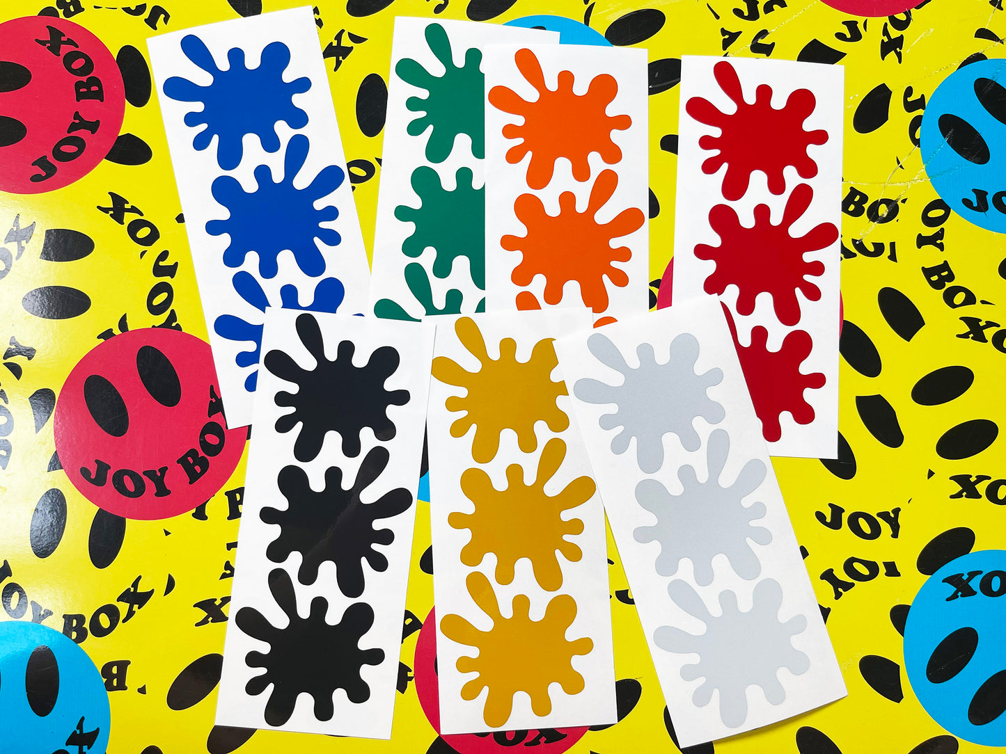 Valueviz Reflective Splat Splash (Large) Stickers