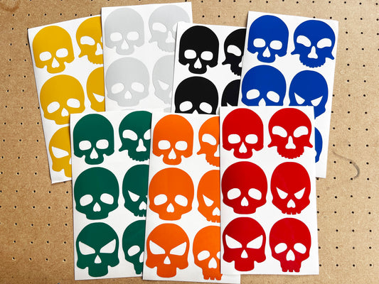 Valueviz Reflective Skull MIX Stickers