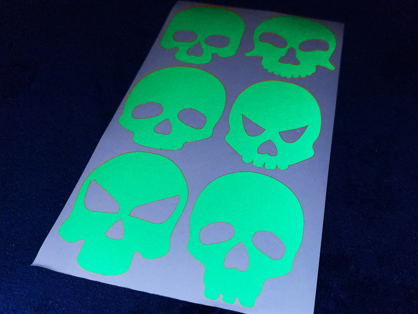 Valueviz Reflective Skull MIX Stickers