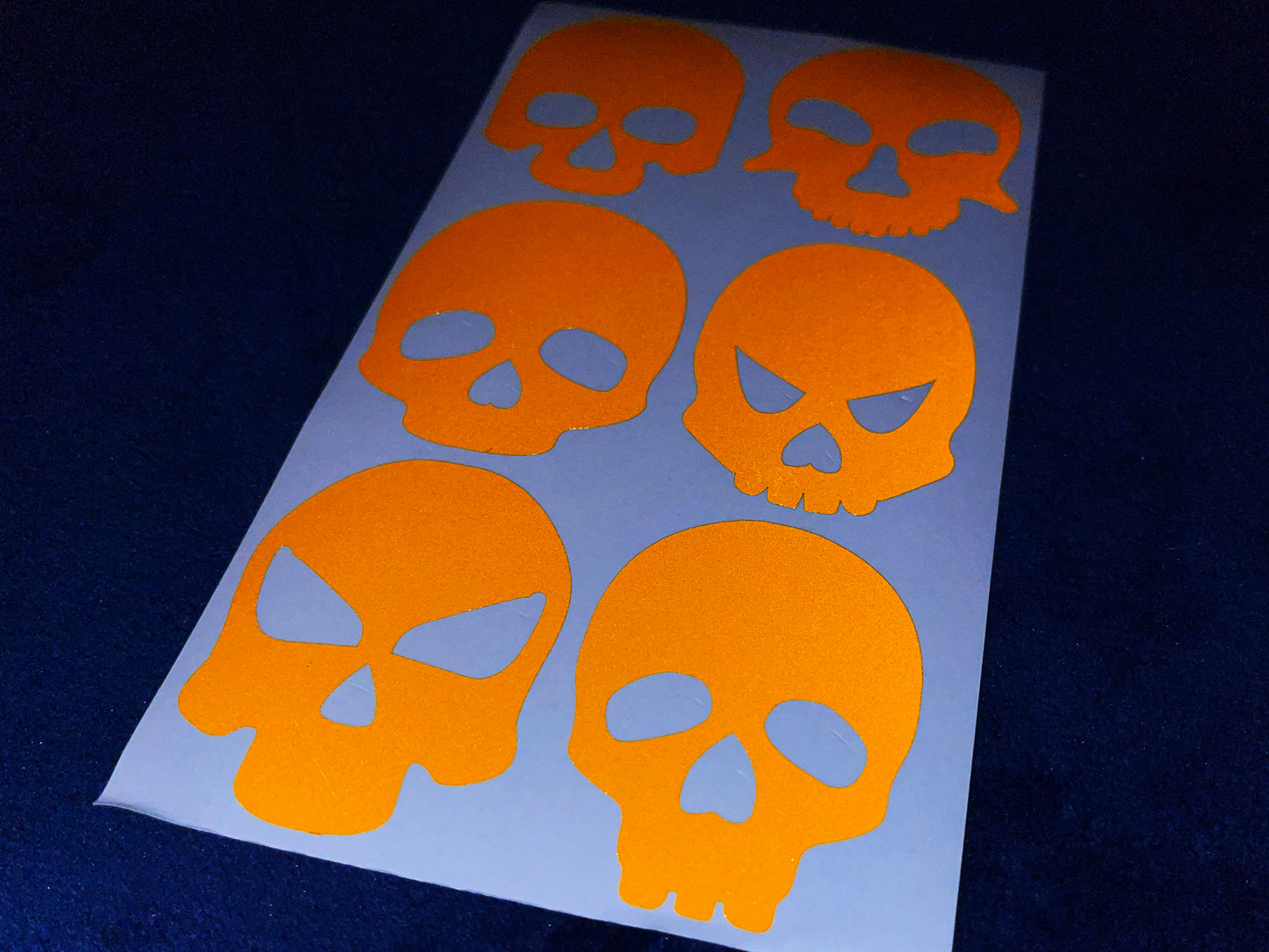 Valueviz Reflective Skull MIX Stickers
