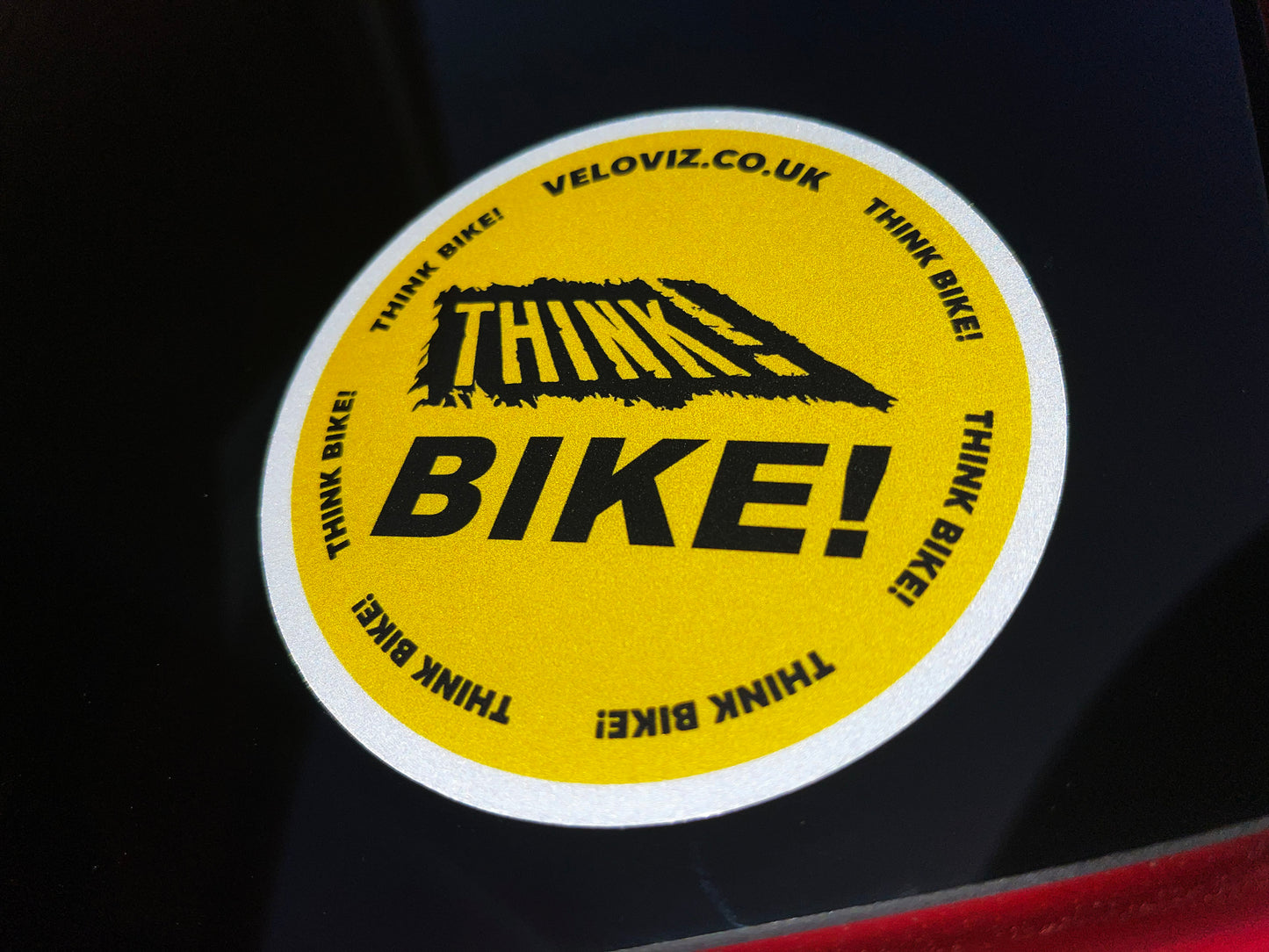 Think Bike OG (Round) Reflective Sticker
