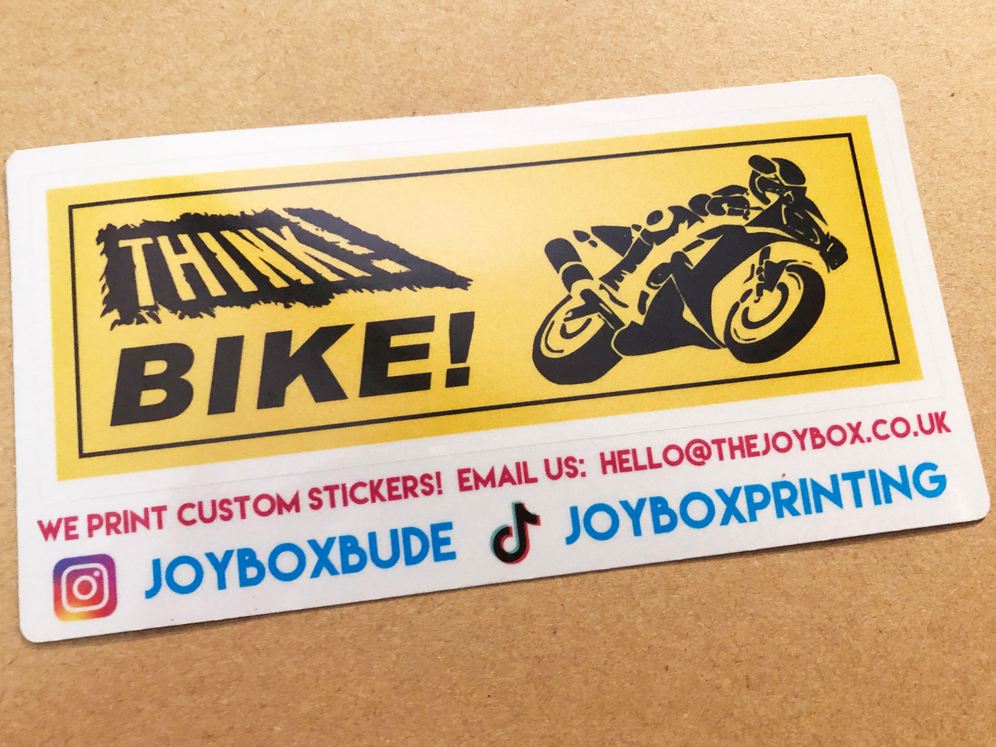 Think Bike OG Reflective Sticker