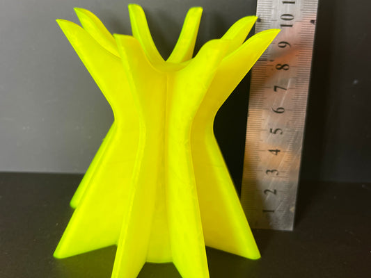 UV Reactive Glass Sphere Stand