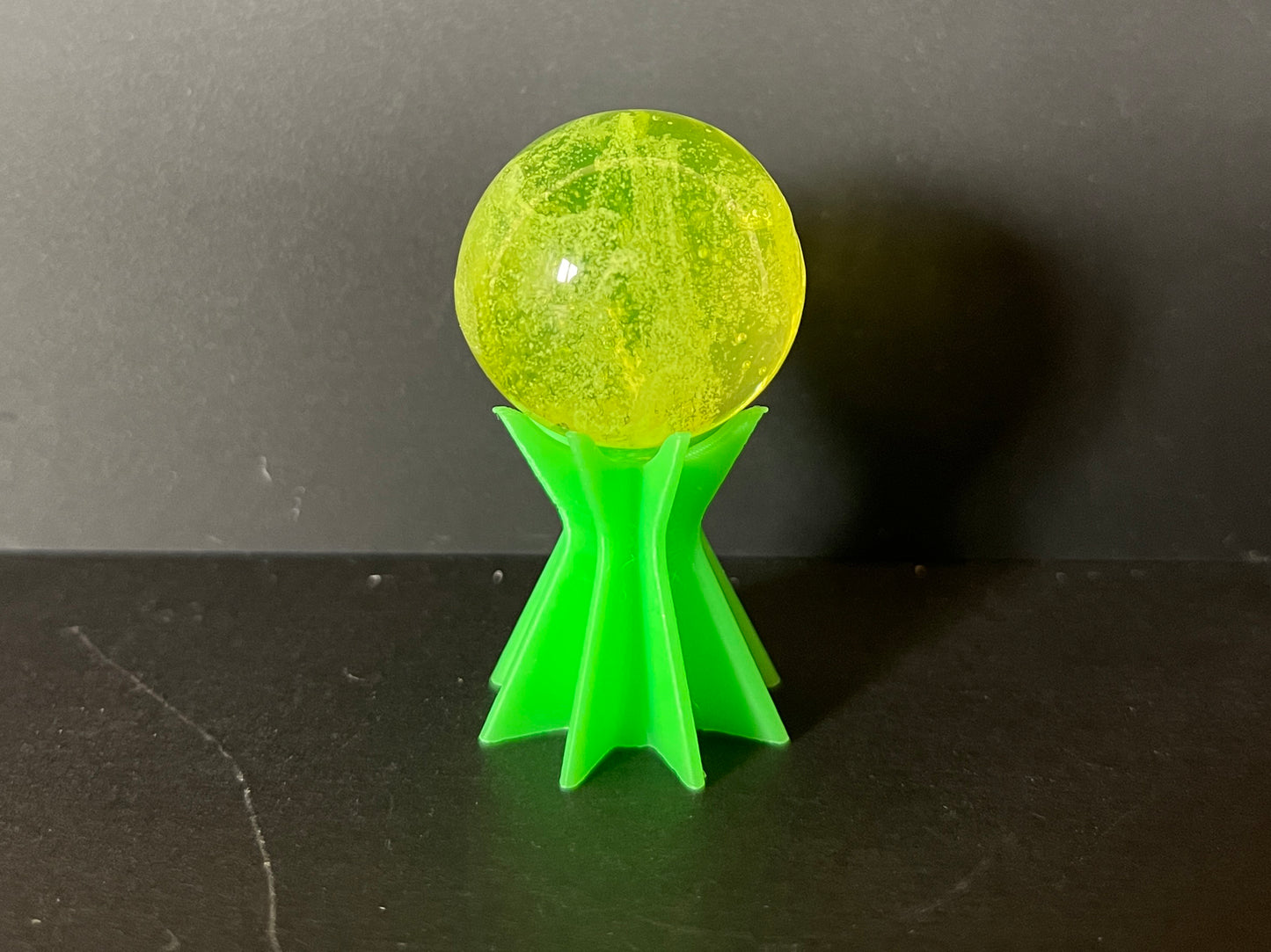 UV Reactive Marble Display Stand