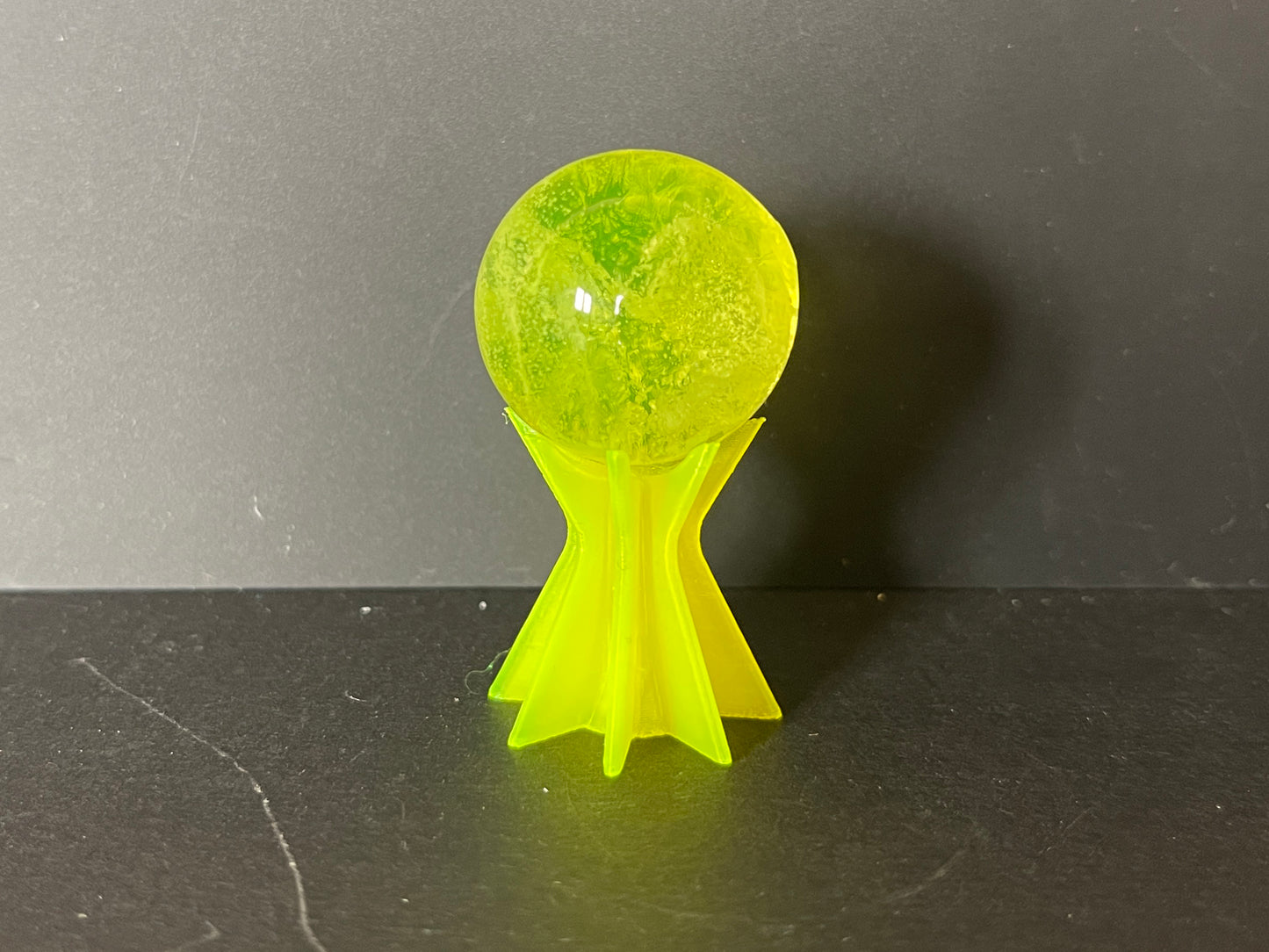 UV Reactive Marble Display Stand