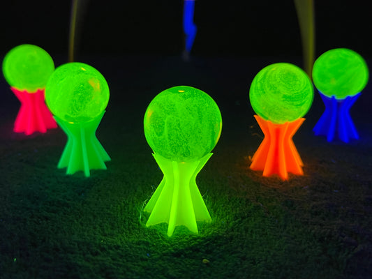 UV Reactive Marble Display Stand