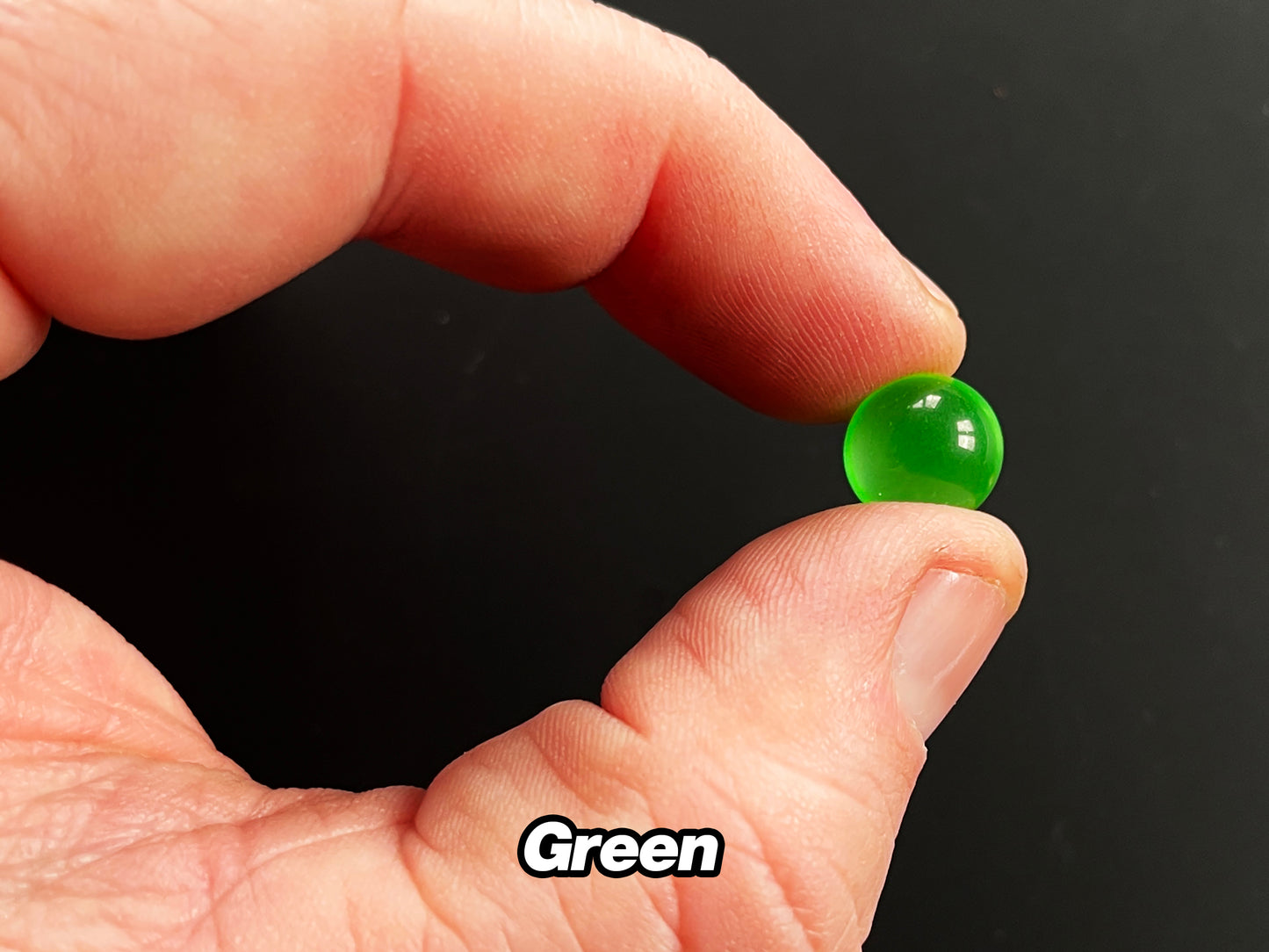 10mm Uranium Glass Marbles