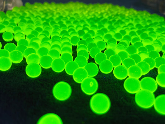 10mm Uranium Glass Marbles