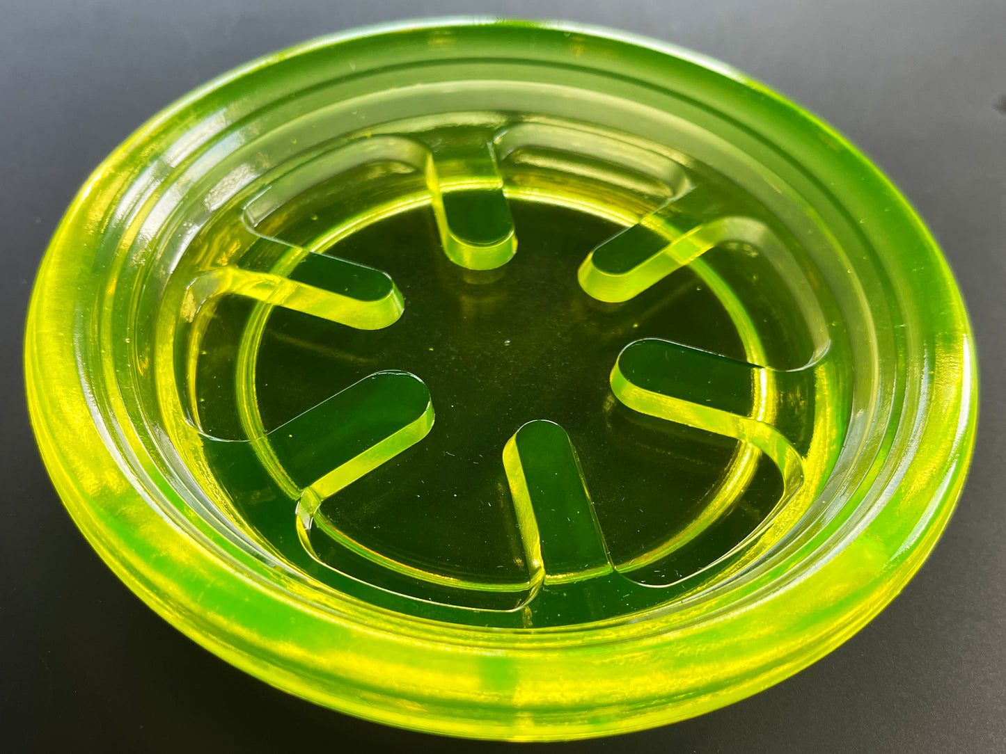 Uranium Glass Drinks Coaster