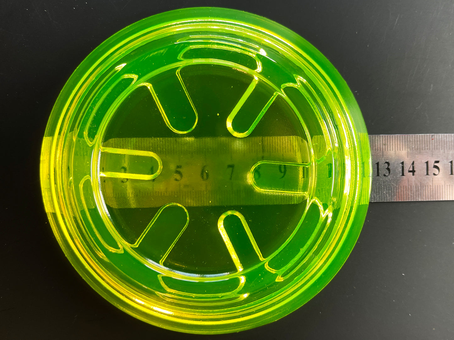 Uranium Glass Drinks Coaster