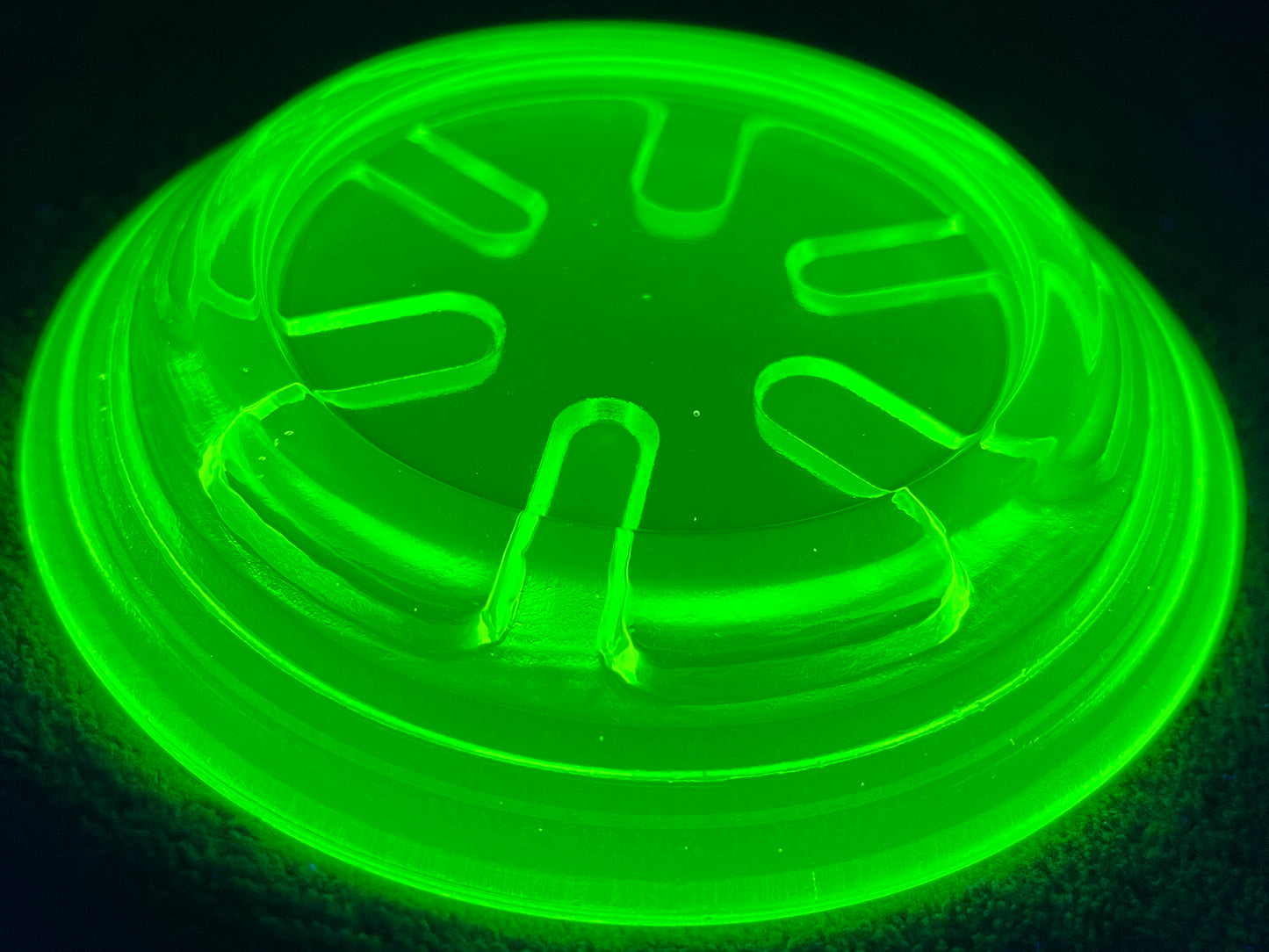 Uranium Glass Drinks Coaster