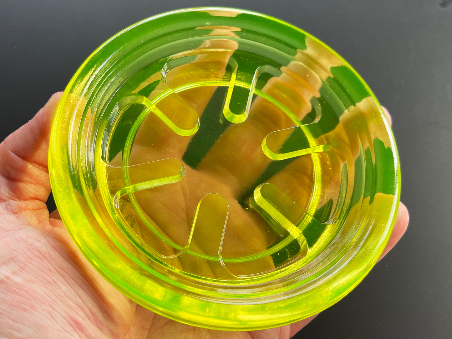 Uranium Glass Drinks Coaster