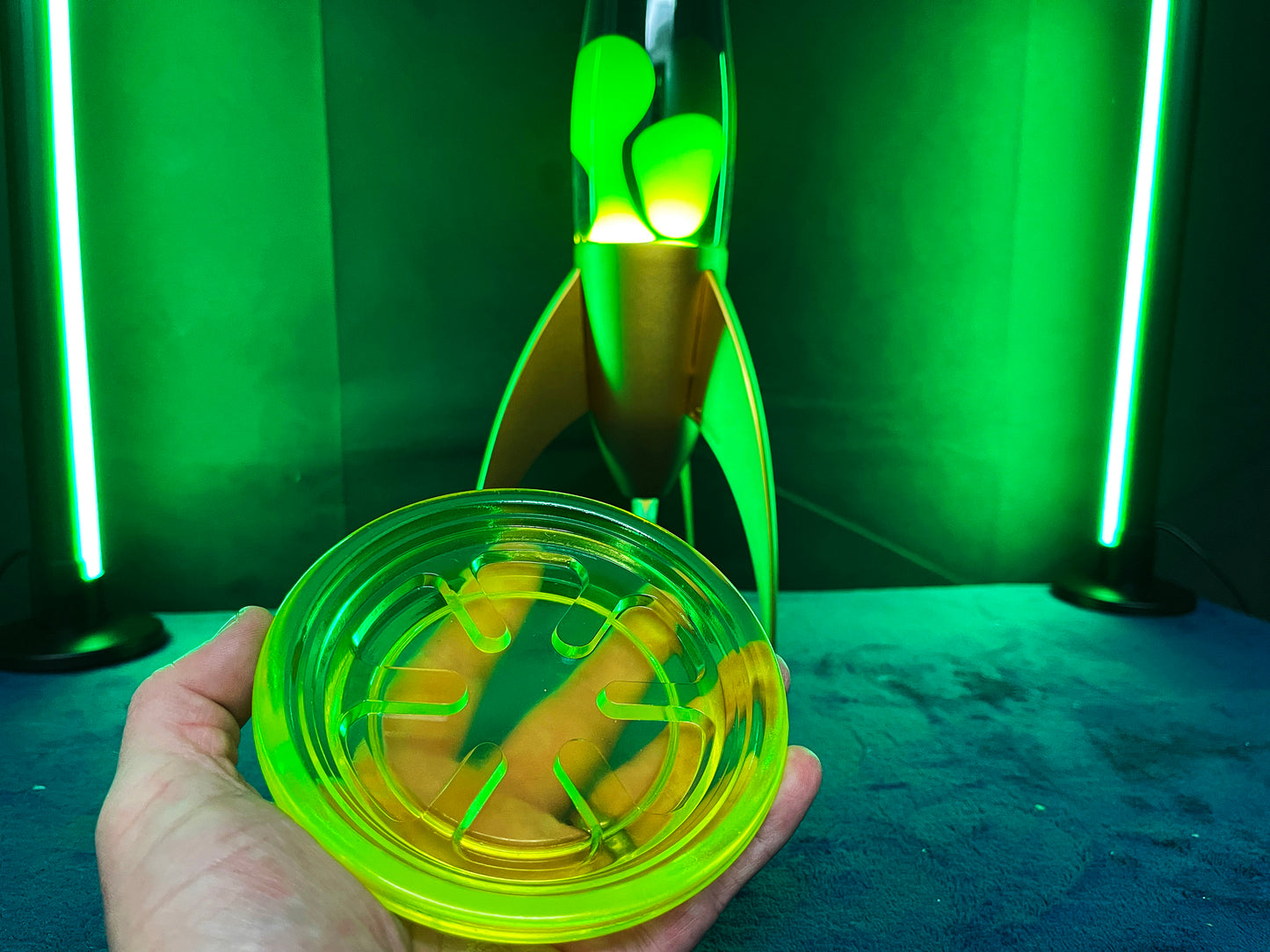 Uranium Glass Drinks Coaster