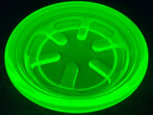 Uranium Glass Drinks Coaster