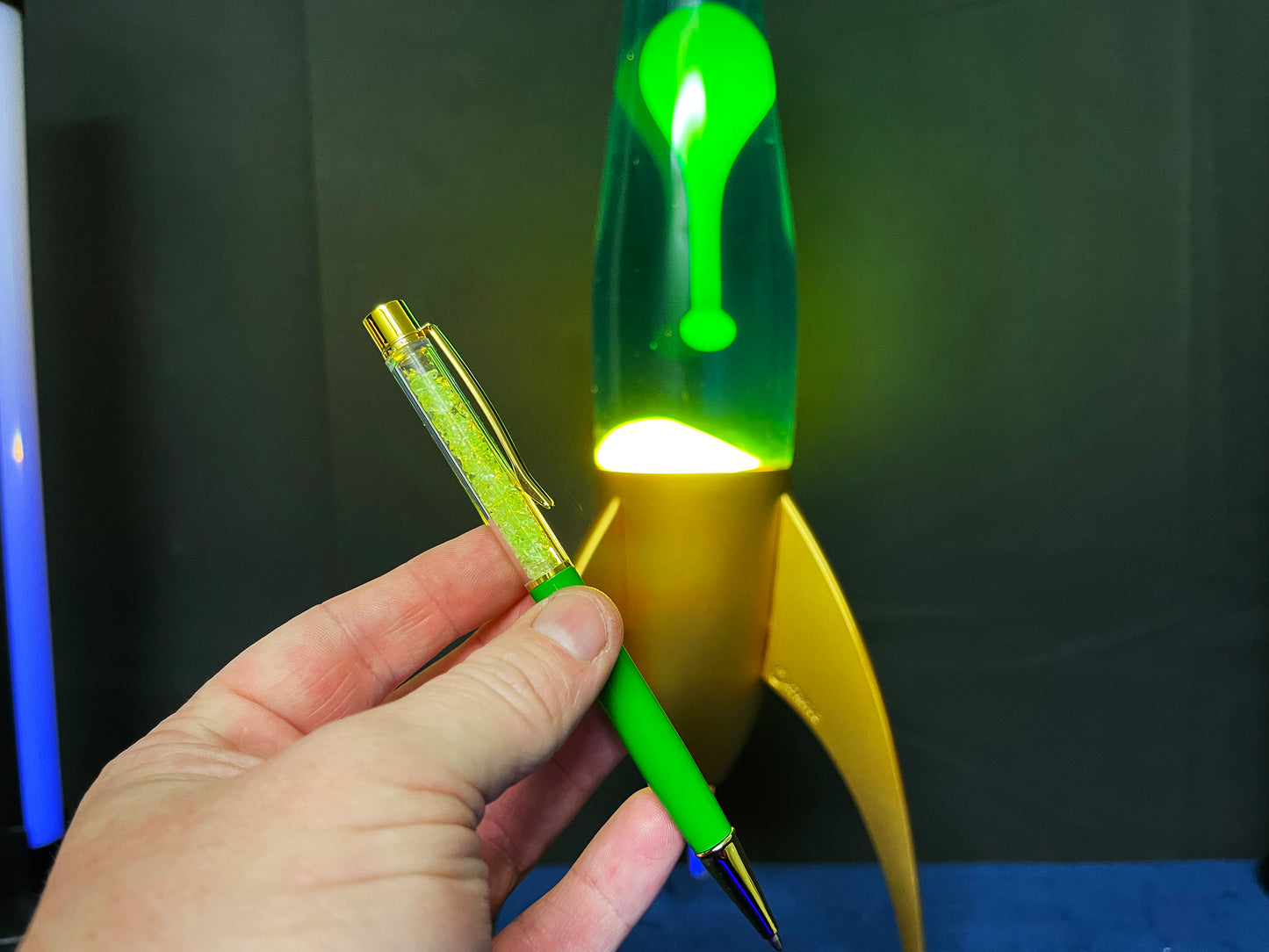 Uranium Glass Filled Ballpoint Pen