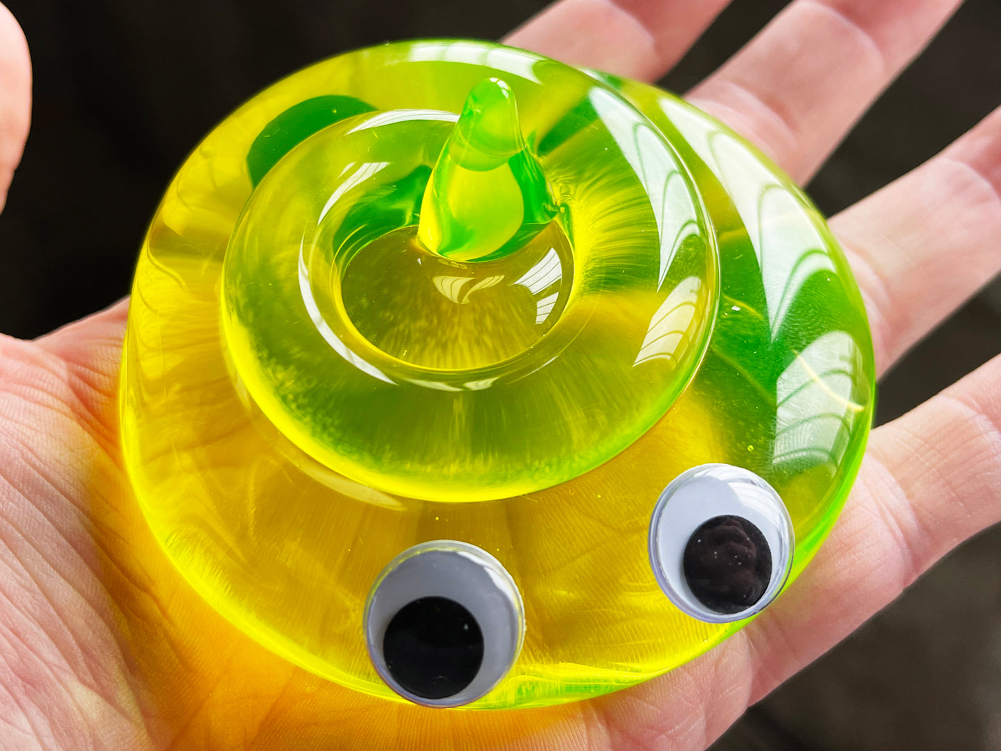 Uranium Glass Poop