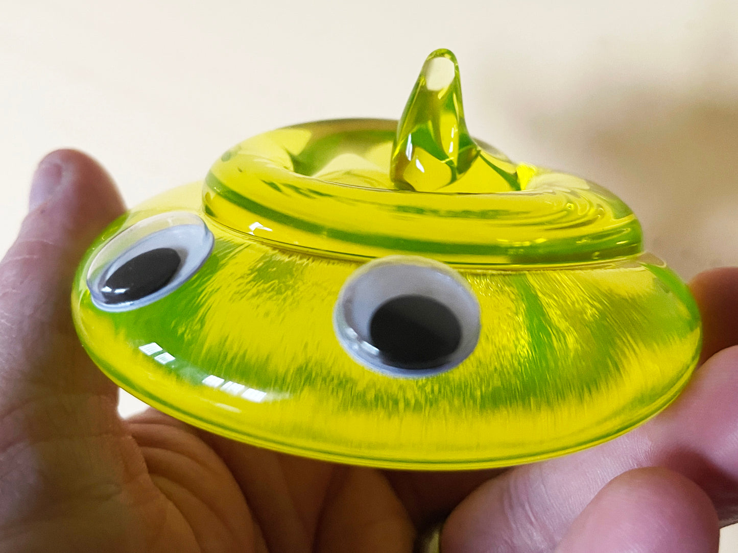 Uranium Glass Poop