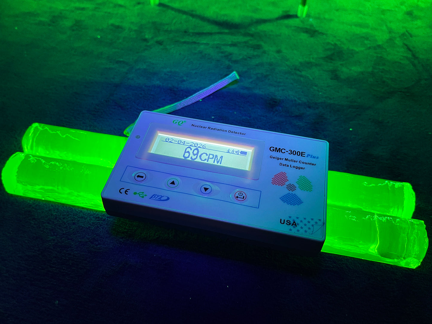 Uranium Glass Rod
