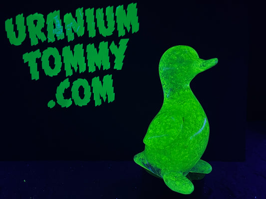 Uranium Glass Resin Tall Duck (Uresinium)
