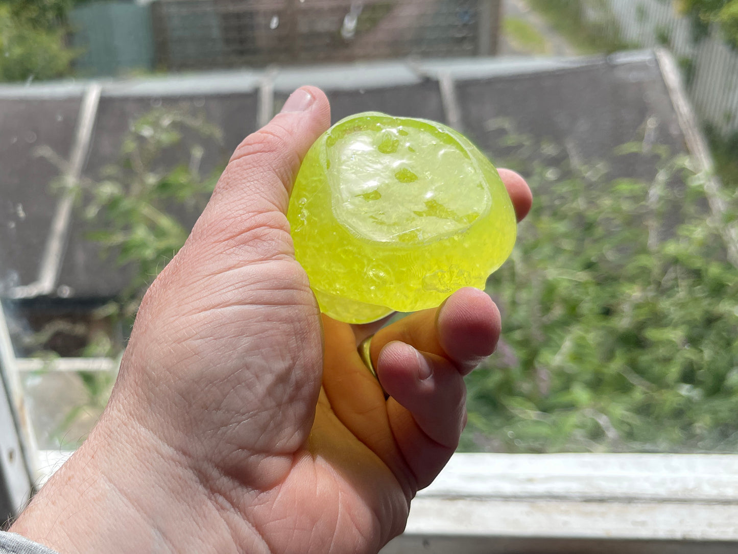 Uranium Glass Resin Rubber Duck (Uresinium)