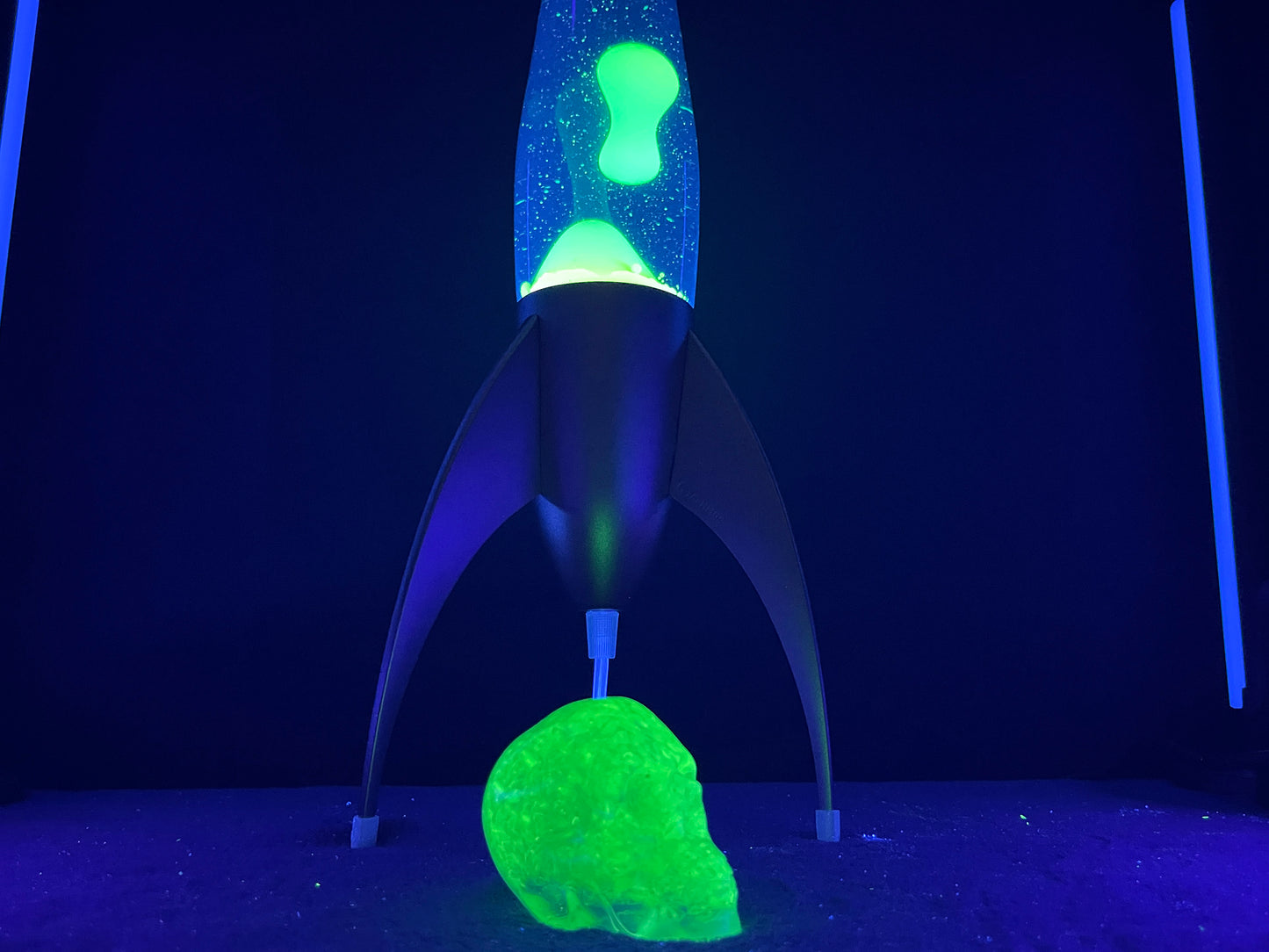 Uranium Glass Resin Skull (Uresinium)