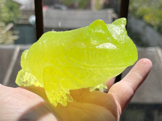 Uranium Glass Resin Toad (Uresinium)