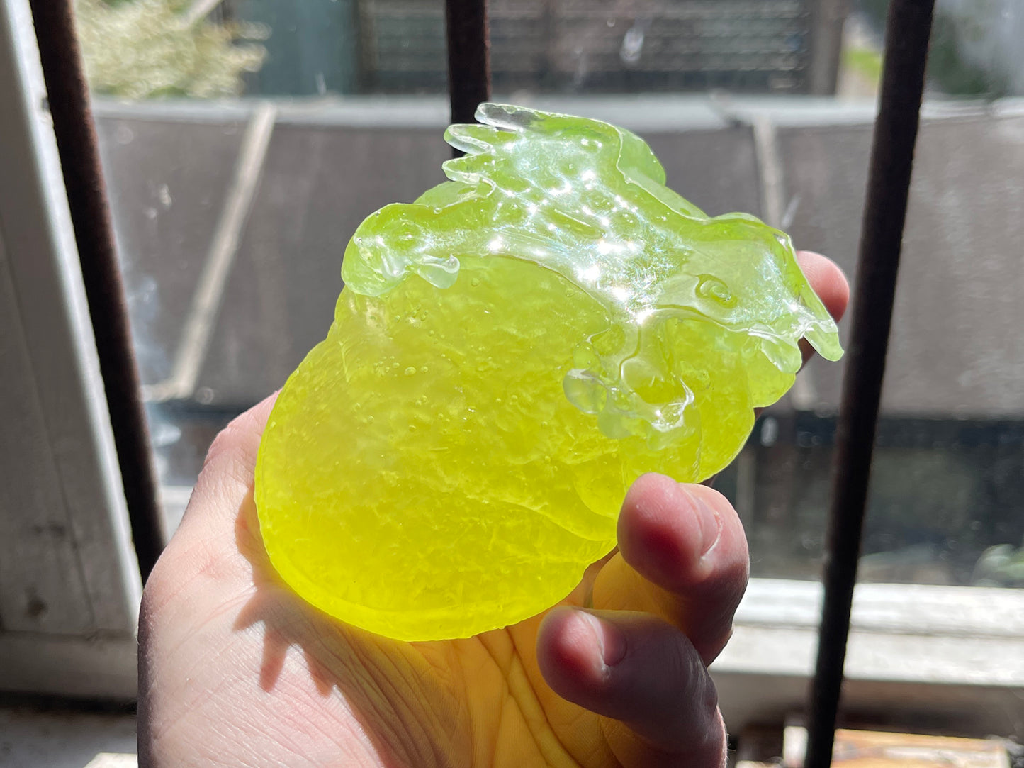Uranium Glass Resin Toad (Uresinium)