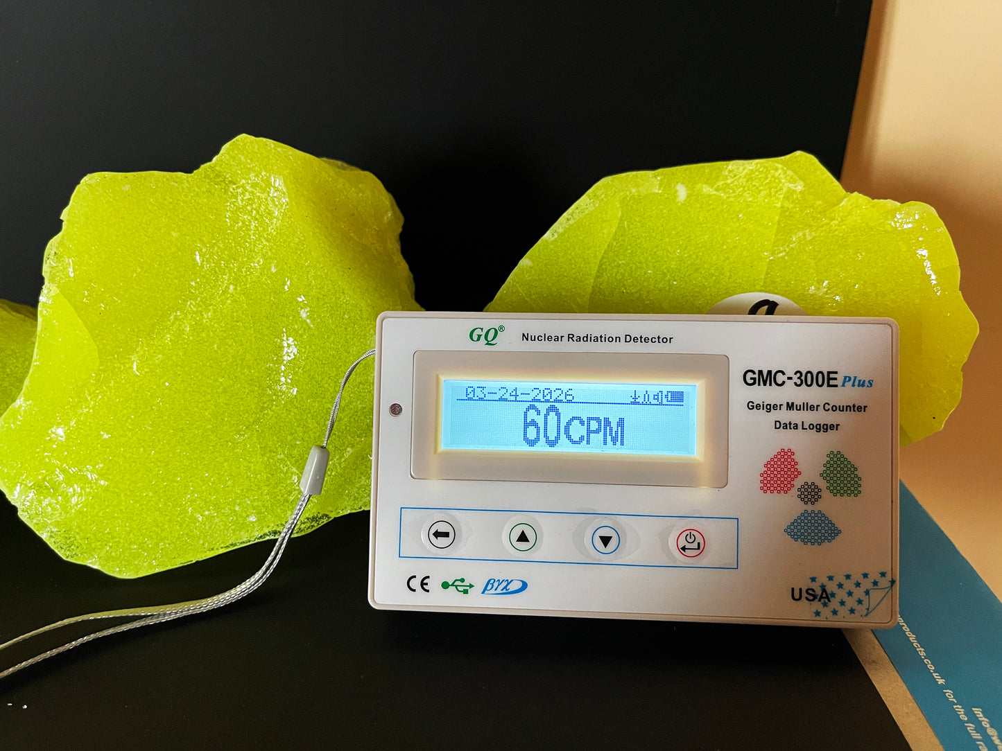 Uranium Glass Cullet Chunks - Supersize