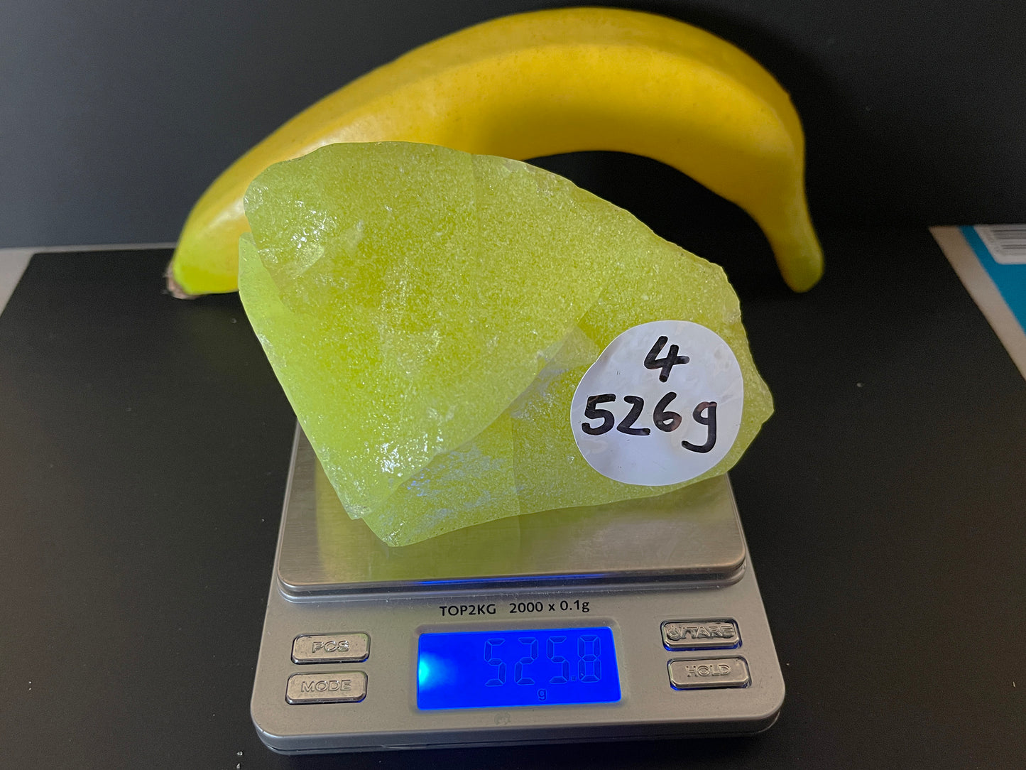 Uranium Glass Cullet Chunks - Supersize