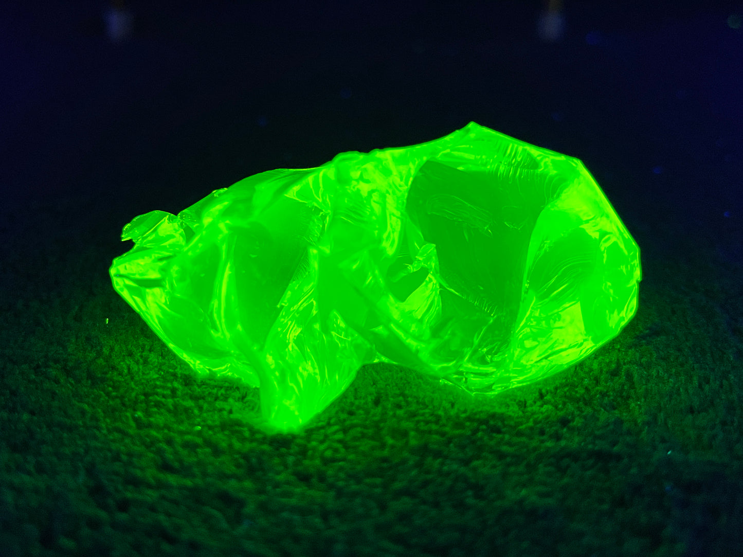 Uranium Glass Cullet Chunks