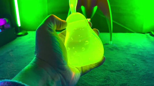 Uranium Glass Pear