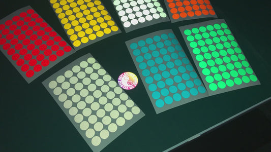 Valueviz Reflective Polka Dot (Medium) Stickers