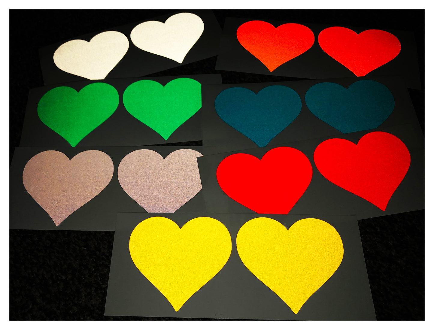 Valueviz Reflective Heart (Extra Large) Stickers