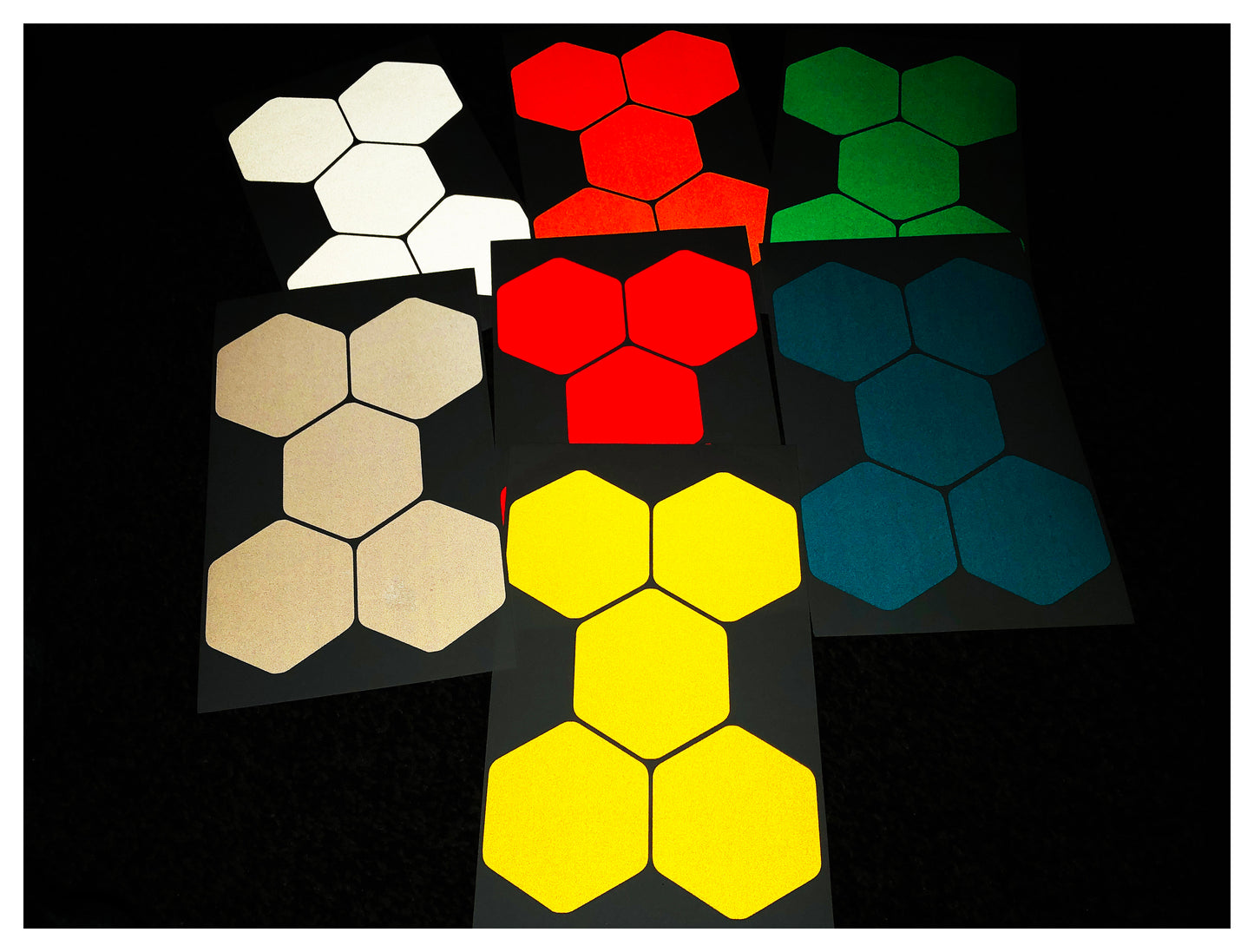 Valueviz Reflective Hexagon (Extra Large) Stickers