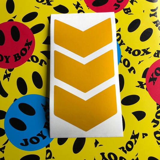 Valueviz Reflective 4 Inch Chevron Stickers