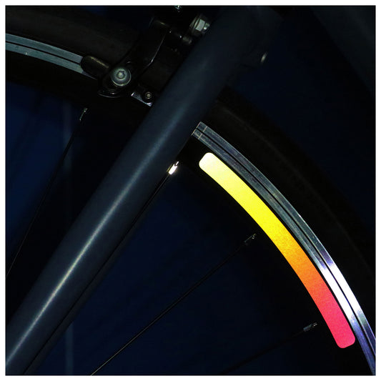 veloviz reflective bike and helmet stickers